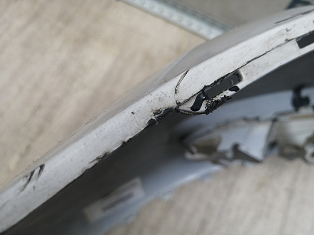 BA000246; Бампер передний; без паркт.; под омыват. (5M0807221N) для Volkswagen Golf Plus II (2009-2014)/БУ; Оригинал; Р2, Удовлетворительное; 