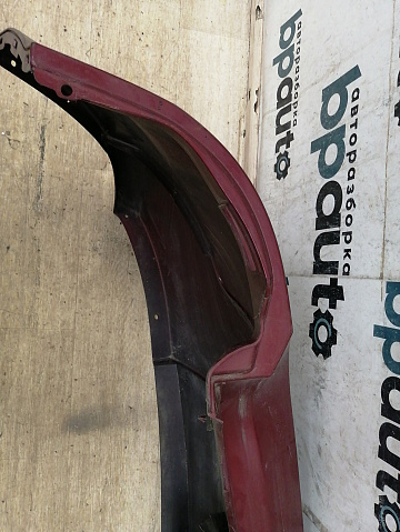 Фотография детали AA041254; Бампер задний; под паркт. (8200911893) для Renault Sandero I (2009-2014)/БУ; Оригинал; Р1, Мелкий дефект; . Фото номер 12