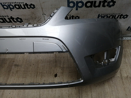 AA046129; Бампер передний; без паркт.; без омыват. (7S71-17757-A) для Ford Mondeo/БУ; Оригинал; Р1, Мелкий дефект; 