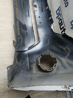 AA045985; Бампер передний; под паркт.; под омыват. (52119-60G50) для Toyota Land Cruiser Prado 150 рест. (2013 — 2017)/БУ; Оригинал; Р2, Удовлетворительное; 