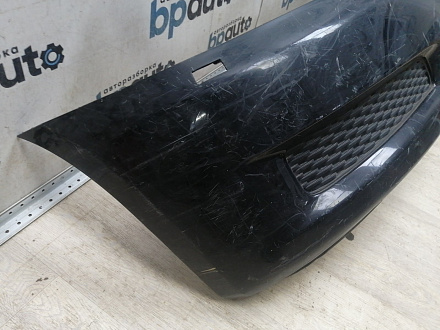 BA000218; Бампер передний, до 2010г; без паркт.; под омыват. (62022-JK60H) для Infiniti G (2006-2013)/БУ; Оригинал; Р1, Мелкий дефект; 