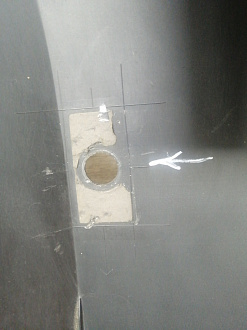 AA046057; Бампер задний; под паркт. (3G5807421) для Volkswagen Passat B8 Sedan (2015-2020)/БУ; Оригинал; Р1, Мелкий дефект; 