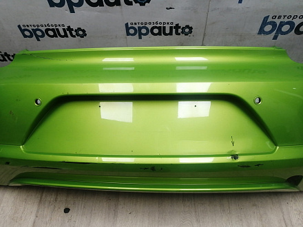 AA046043; Бампер задний; под паркт. (1K8807421M) для Volkswagen Scirocco (2009 - 2014)/БУ; Оригинал; Р1, Мелкий дефект; 