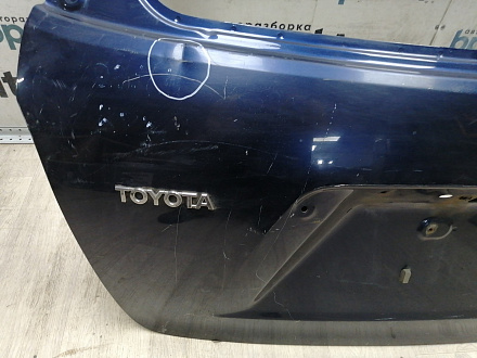 AA044905; Крышка багажника (67005-48410) для Toyota Highlander II рест. (2010 - 2013)/БУ; Оригинал; Р2, Удовлетворительное; 