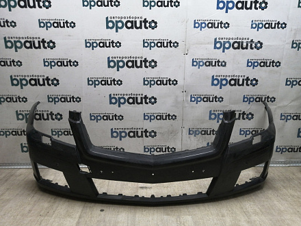 AA045429; Бампер передний; под паркт.; под омыват. (A2048851425) для Mercedes-Benz GLK-klasse I (X204) (2008-2012)/БУ; Оригинал; Р1, Мелкий дефект; 