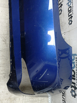 BA000138; Бампер задний; без паркт. (86611-4L500) для Hyundai Solaris I рест. Sedan (2014- 2016)/БУ; Оригинал; Р1, Мелкий дефект; 