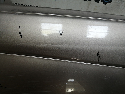 AA046075; Бампер задний; без паркт. (85022 9U040) для Nissan Note/БУ; Оригинал; Р1, Мелкий дефект; 