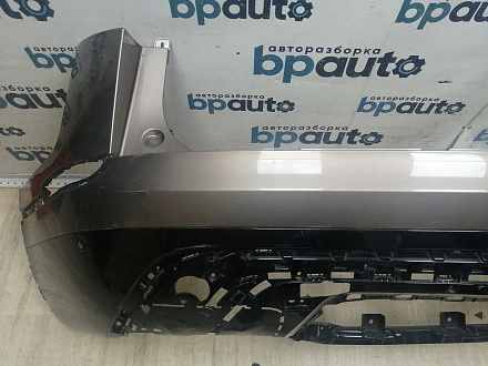 AA046013; Бампер задний; под паркт. (J8A2-17A958-AB) для Land Rover Range Rover Velar L560 (2017 - 2023)/БУ; Оригинал; Р1, Мелкий дефект; 