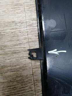 AA045591; Бампер передний; без паркт.; под омыват. (8K0 807 437 AC) для Audi A4 B8/БУ; Оригинал; Р2, Удовлетворительное; 