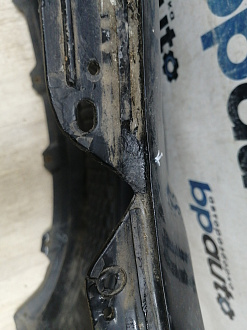 BA000219; Бампер передний, до 2010г; без паркт.; под омыват. (62022-JK60H) для Infiniti G (2006-2013)/БУ; Оригинал; Р1, Мелкий дефект; 