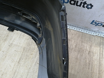 AA046110; Бампер задний; без паркт. (86611-4Y000) для Kia Rio III Sedan (2011- 2015)/БУ; Оригинал; Р1, Мелкий дефект; 