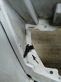 AA045805; Бампер передний, S-line; под паркт.; под омыват. (4G8 807 437 F) для Audi A7 I Sportback (2010-2014)/БУ; Оригинал; Р2, Удовлетворительное; 