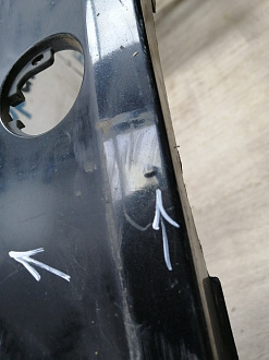 BA000171; Бампер передний, S-line; под паркт.; под омыват. (8T0 807 437 D) для Audi A5/БУ; Оригинал; Р1, Мелкий дефект; 