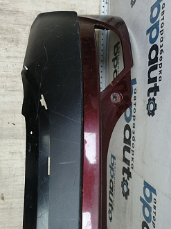 AA044900; Бампер задний; без паркт. (52159-0R150) для Toyota Rav4 40 рест. (2015 — 2019)/БУ; Оригинал; Р1, Мелкий дефект; 