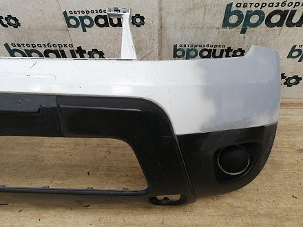 AA033835; Бампер передний; без паркт.; без омыват. (620227924R) для Renault Duster I (2011-2015)/БУ; Оригинал; Р2, Удовлетворительное; 