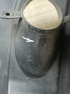 BA000180; Бампер передний; без паркт.; под омыват. (52119-05190) для Toyota Avensis/БУ; Оригинал; Р1, Мелкий дефект; 