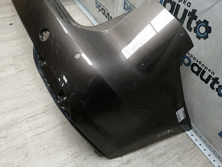 AA046225; Бампер задний; под паркт. (1T0807417K) для Volkswagen Touran II (2010-2015)/БУ; Оригинал; Р1, Мелкий дефект; 