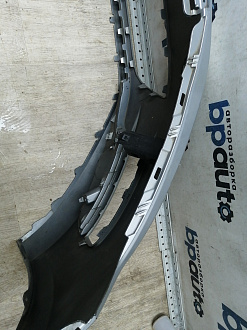 BA000225; Бампер передний; под паркт.; под омыват. (5G0807221) для Volkswagen Golf/БУ; Оригинал; Р1, Мелкий дефект; 