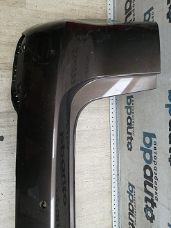 AA046226; Бампер задний; под паркт. (1T0807417K) для Volkswagen Touran II (2010-2015)/БУ; Оригинал; Р1, Мелкий дефект; 