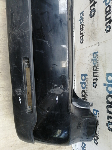 Фотография детали AA044827; Бампер задний; без паркт. (78811-09110) для SsangYong Kyron I рест. (2007-2014)/БУ; Оригинал; Р1, Мелкий дефект; . Фото номер 3