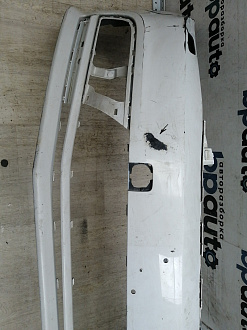 AA045707; Бампер передний; без паркт.; под омыват. (5СU807221A) для Volkswagen Jetta VI рест. (2015-2018)/БУ; Оригинал; Р2, Удовлетворительное; 