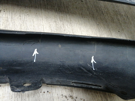 AA044984; Бампер передний; без паркт.; без омыват. (86511-2H000) для Hyundai Elantra IV (HD) (2006-2011)/БУ; Оригинал; Р2, Удовлетворительное; 