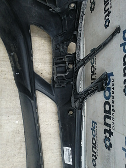 AA045458; Бампер передний, Coupe, AMG; под паркт.; под омыват. (A2078852725) для Mercedes-Benz E-klasse IV Coupe (C207) (2009-2013)/БУ; Оригинал; Р1, Мелкий дефект; 