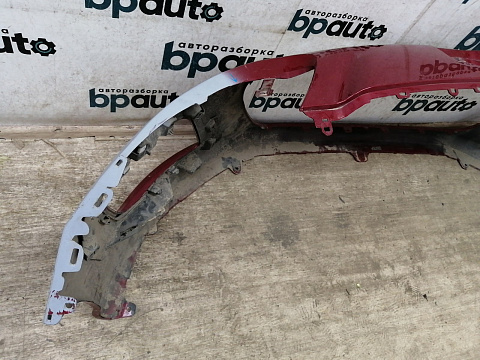 Фотография детали AA027875; Бампер передний; без паркт.; под омыват. (9674576177) для Peugeot 308 I рест. (2011-2015)/БУ; Оригинал; Р1, Мелкий дефект; . Фото номер 8