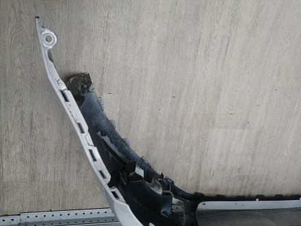 AA045975; Бампер передний; без паркт.; под омыват. (5K0807221) для Volkswagen Golf/БУ; Оригинал; Р1, Мелкий дефект; 