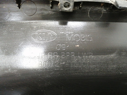 AA030111; Юбка заднего бампера (86612-4Y000) для Kia Rio III Sedan (2011- 2015)/БУ; Оригинал; Р2, Удовлетворительное; 
