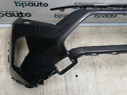 BA000259; Бампер передний; без паркт.; под омыват. (52119-0R280) для Toyota Rav4 50 (2019 -2025)/БУ; Оригинал; Р1, Мелкий дефект; 