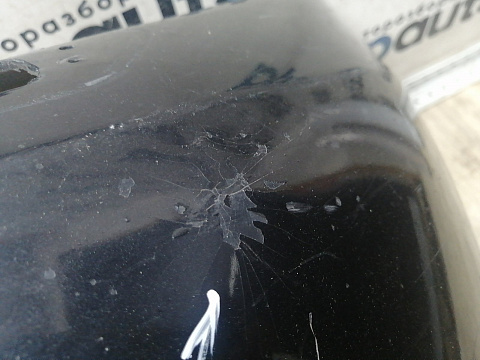 Фотография детали AA045712; Бампер передний; без паркт.; под омыват. (BR5H-50031) для Mazda 3 I (BK) рест. Sedan (2006-2009)/БУ; Оригинал; Р1, Мелкий дефект; . Фото номер 4