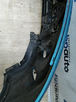 AA045371; Бампер передний; без паркт.; без омыват. (71711-54P) для Suzuki Vitara II (2014 — 2019)/БУ; Оригинал; Р2, Удовлетворительное; 