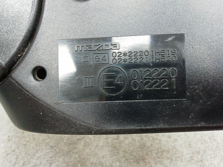 AA010109; Зеркало левое, 5 контактов (BP4N69180A) для Mazda 3 BK/БУ; Оригинал; Р2, Удовлетворительное; 