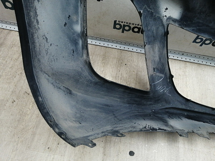 AA045729; Бампер передний; без паркт.; под омыват. (EH44-50031) для Mazda CX-7 I рест. (2009-2012)/БУ; Оригинал; Р1, Мелкий дефект; 