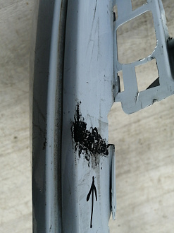 BA000257; Бампер передний, S-line; без паркт.; под омыват. (8R0 807 437 AC) для Audi Q5 I рест. (2012-2017)/БУ; Оригинал; Р1, Мелкий дефект; 