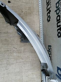 BA000137; Бампер передний; под паркт.; под омыват. (8R0 807 437 M) для Audi Q5 I рест. (2012-2017)/БУ; Оригинал; Р1, Мелкий дефект; 