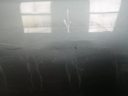 AA045891; Бампер задний v2.4; под паркт. (52159-33918) для Toyota Camry 40 рест. (2010 — 2011)/БУ; Оригинал; Р1, Мелкий дефект; 