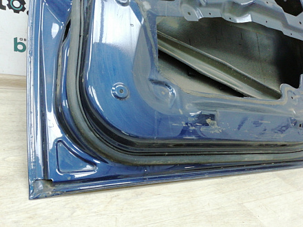 AA003849; Дверь передняя правая (41517198160) для BMW Х6 E71/БУ; Оригинал; Р0, Хорошее; (A76) Темно-синий перламутр
