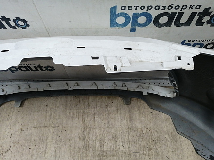 AA044530; Бампер передний; без паркт.; без омыват. (8A61-17K819) для Ford Fiesta VI (2008-2013)/БУ; Оригинал; Р1, Мелкий дефект; 