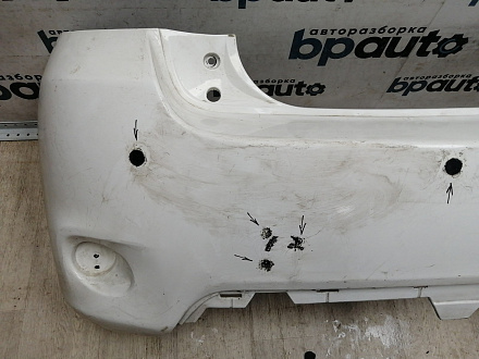 AA045815; Бампер задний; без паркт. (52159-02610) для Toyota Auris I рест. (2010- 2013)/БУ; Оригинал; Р2, Удовлетворительное; 