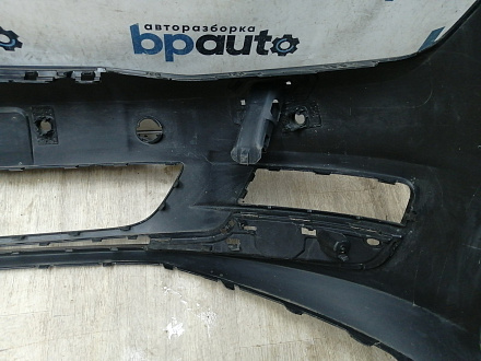 BA000228; Бампер передний; под паркт.; под омыват. (5G0807221) для Volkswagen Golf/БУ; Оригинал; Р1, Мелкий дефект; 