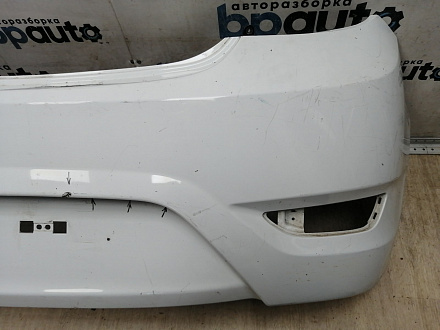 AA045614; Бампер задний; без паркт. (86611-4L200) для Hyundai Solaris I HB (2010- 2014)/БУ; Оригинал; Р2, Удовлетворительное; 