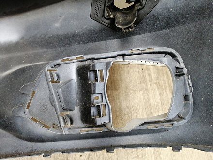 AA044684; Бампер передний, Track-Field; без паркт.; под омыват. (5N0807221T) для Volkswagen Tiguan I рест. (2011- 2016)/БУ; Оригинал; Р1, Мелкий дефект; 