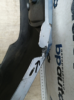 AA045812; Бампер задний; без паркт. (52159-02400) для Toyota Auris I (2007- 2010)/БУ; Оригинал; Р1, Мелкий дефект; 