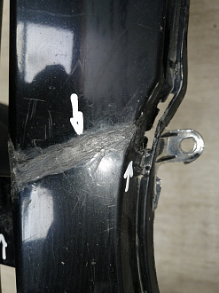 AA045402; Бампер передний; под паркт.; под омыват. (52119-06C40) для Toyota Camry/БУ; Оригинал; Р1, Мелкий дефект; 