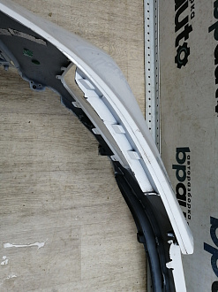 AA045855; Бампер передний; без паркт.; без омыват. (602001262AA) для Chery Tiggo 4 Pro (2020-2024)/БУ; Оригинал; Р1, Мелкий дефект; 