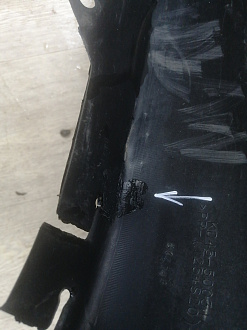 AA045752; Бампер передний; под паркт.; под омыват. (KD45-50031) для Mazda CX-5/БУ; Оригинал; Р1, Мелкий дефект; 