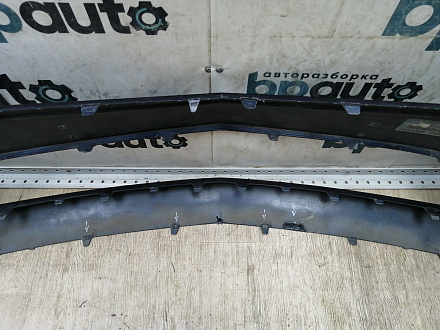 BA000077; Бампер передний, AMG; под паркт.; под омыват. (A2048807847) для Mercedes-Benz C-klasse III рест. (W204) (2011-2015)/БУ; Оригинал; Р2, Удовлетворительное; 