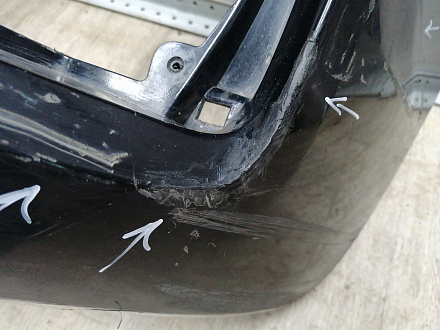 AA045607; Бампер передний, S-line; под паркт.; под омыват. (8T0 807 437 D) для Audi A5/БУ; Оригинал; Р1, Мелкий дефект; 